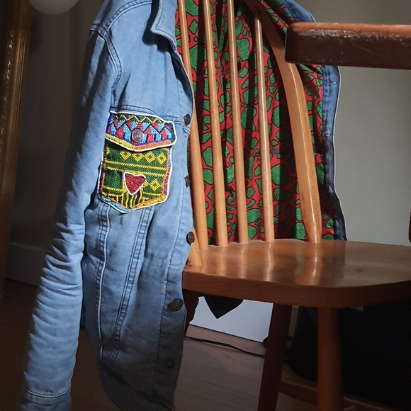 Entirely custom tailor made jean jacket - Picture 4 of 8